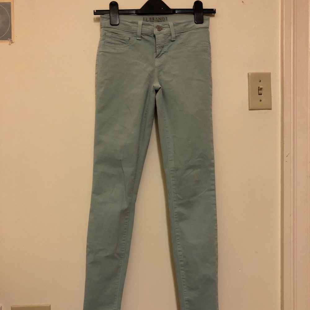 J brand skinny jeans in mint